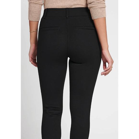 Betabrand Women's Classic Dress Pants Yoga Pants Black Skinny Pull Up Stretch - Picture 5 of 14
